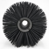 Brosse à neige rotative municipale personnalisée, haute résistance, fil de nylon, balayeuse à neige rotative