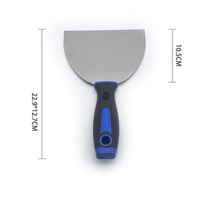 Cấp công nghiệp thoải mái grip xử lý <span class=keywords><strong>scraper</strong></span> DIY Xây Dựng Công cụ xây dựng lưỡi thép không gỉ góc tròn cho thoải mái - Product Image 6