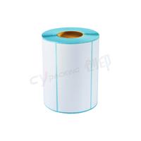 Étiquettes personnalisées autocollantes thermiques directes en gros d'usine 40 50 60 80MM Autocollants forte adhérence