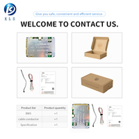 Sistema de Gestión de Baterías Inteligente KLS BMS 7S-24S 24V-72V 20A-80A LiFePO4 NCM para Baterías de Sodio con RS485, Inteligente y Permanente
