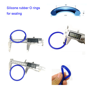 مصنع مورد مخصص الحجم سيليكون المطاط الملونة يا أقفال حلقية مخصصة - Product Image 4