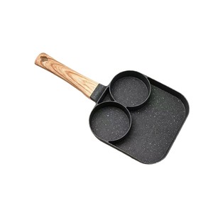 Sartén creativa para huevos fritos y tortillas, molde de cuatro orificios para huevos, molde para gofres, sartén antiadherente de aleación de aluminio para panqueques, apta para inducción. - Product Image 1