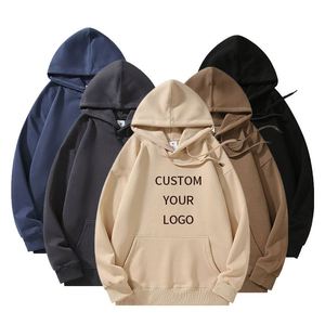 Sweat à capuche doublé polaire pour homme 380 GSM, chaud pour l'hiver, unisexe, style streetwear, coupe oversize confortable - Product Image 1