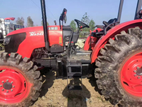 Mini Tractor de 90 HP 4WD, Modelos 704/854/954 con Caja de Cambios y Sistema de Transmisión por Engranajes, Alta Seguridad Agrícola