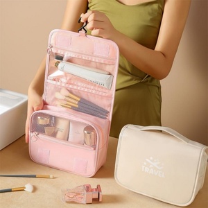 Wholesale Large Capacity <b>Waterproof</b> Makeup <b>Bag</b> Organizer Beautiful Zipper Multi-size Travel Makeup <b>Bag</b> - Product Image 3
