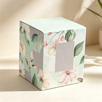 Boîte à bougies aromatiques personnalisée de qualité supérieure, durable, recyclable, en papier rigide avec logo, pelliculage mat, pour bougies parfumées
