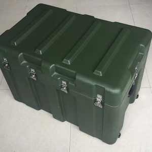 DF HZ422817 Green Rolling <b>Plastic</b> <b>Storage</b> Box Durable Outdoor Utility Case 150L 160L 170L <b>Large</b> capacity <b>container</b> <b>storage</b> case - Product Image 1