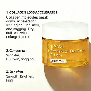 Crema Reafirmante y Reparadora Personalizable ODM/OEM con Retinol, Ácido Hialurónico, Colágeno y Niacinamida para Marcas de Cuidado de la Piel Antienvejecimiento - Product Image 6