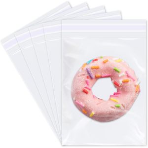 1000 unidades - Bolsas de celofán transparente de 4 x 6 pulgadas - Bolsas de celofán autosellables para panadería, galletas, fotos, impresiones, A1 - Product Image 1