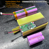 Baterai sepeda Lithium Ion E, baterai sepeda listrik 16s Li Ion Accu E sepeda 48V 40Ah baterai Lithium dengan Bms