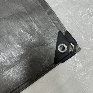 <span class=keywords><strong>Bâche</strong></span> en PE tissée enduite blanche Terple 120 g/m², imperméable, pour usage extérieur, de bonne qualité - Product Image 4