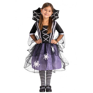 Costume da Spider per Bambine, Taglia 4-5 Anni - Product Image 1