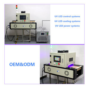 Horno de Curado UV LED de Alta Intensidad 250x250mm, Lámpara de Curado de Escritorio con Transportador para Placas PCB - Product Image 3