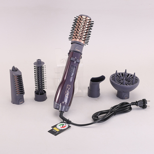 Peine Eléctrico 5 en 1 ENZO Styler Color Morado, <span class=keywords><strong>Cepillo</strong></span> Secador de Pelo, <span class=keywords><strong>Alisador</strong></span> de Pelo, Peine Eléctrico, <span class=keywords><strong>Cepillo</strong></span> Giratorio de Aire Caliente 360 - Product Image 6