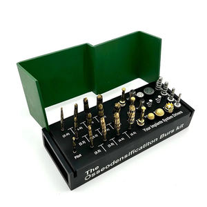 Premium Kwaliteit Custom Logo Tandheelkundige osseodensificatie Burs Kit Tandheelkundige Chirurgie Boorkit Implantaten Tandheelkunde - Product Image 1