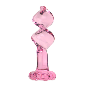 ของเล่นทางเพศสำหรับผู้หญิง จุกแก้วสีฟ้า Ninghao Crystal Glass Pleasure Blue Glass Anal Plug กระตุ้นจุดจี ช่วยในการสำเร็จความใคร่ด้วยตนเอง - Product Image 3