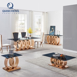 <span class=keywords><strong>SS</strong></span> Furniture Giá Rẻ Thiết Kế Hiện Đại Đương Đại Marble Glass Center Bàn Cà Phê - Product Image 3
