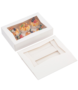 Scatola di Carta per Pane con Finestra Trasparente, Bestseller per Natale, Festival, Negozi e Feste - Product Image 6