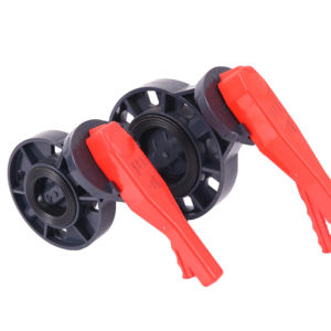 2 इंच से 8 इंच के फ्लैंज बेस वाटर सिस्टम के साथ फैक्ट्री प्लास्टिक पेंच तितली वाल्व - Product Image 1