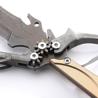 Edc — couteau droit en acier inoxydable 3Cr13, multi-usages, pour l'extérieur, outils de survie en Camping, ciseaux à usages multiples
