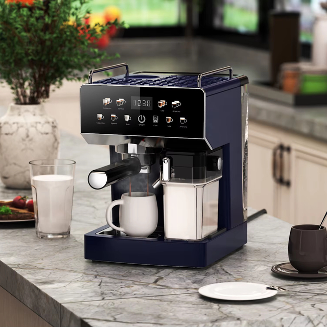 Professional Commercial Maker Espresso Machine Automatic Electric Cafetera Expresso Coffee Machine Factory