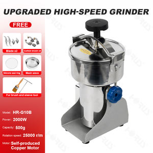 เครื่องบดธัญพืช 500 กรัม เกรดอาหาร สแตนเลสสตีล กำลังไฟ 2000 วัตต์ ความเร็วสูง สำหรับใช้ในเชิงพาณิชย์ บด<span class=keywords><strong>แป้ง</strong></span> ธัญพืชแห้ง - Product Image 2