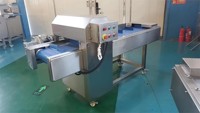 Machine à éplucher les poireaux et les ciboules à air comprimé de qualité supérieure, prête à l'exportation