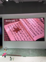 Papan reklame Digital penuh warna layar Led Pantalla panel dinding Video dalam ruangan tahan air raksasa papan iklan Digital