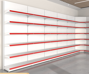 Étagères multicouches pour magasins Étagères métalliques modernes pour supermarchés Étagères pour magasins de détail Étagères pour épiceries - Product Image 1