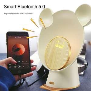 Nouveaux produits 2026 Haut-parleur 4-en-1 Cadeaux d'affaires Chargeur <span class=keywords><strong>sans</strong></span> <span class=keywords><strong>fil</strong></span> rapide avec veilleuse et horloge Cadeaux pour enfants - Product Image 5