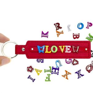 15 Colors 8mm Faux Leather Keychain DIY Craft Keychain Blank <b>Key</b> Chain Perfect for K-Pop Theme Stylish Multi-Colors DIY Keychain - Product Image 4