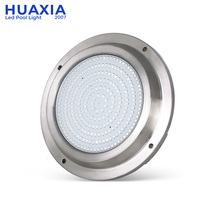 Lumière sous-marine LED RGB HUAXIA 316SS 18W, étanche IP68, avec télécommande, pour yacht, bateau, piscine, étang, fontaine