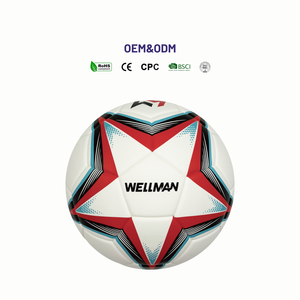 Tissu personnalisé en PU régulier avec logo, ballon de football de niveau ligue, vente en gros, taille 5 - Product Image 2