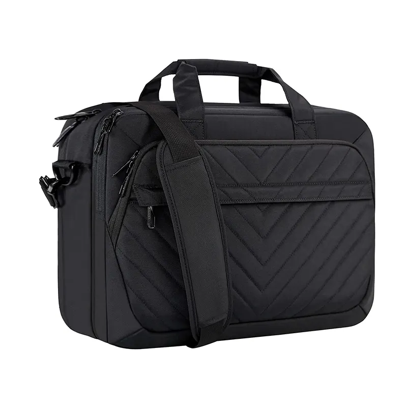 Custom Fashion Laptop Briefcase Women Men Expandable 17 Inch Laptop Bag Waterproof Computer Bag Work Messenger Bags
