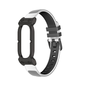 สายนาฬิกาซิลิโคนใสแบบเปลี่ยนได้สำหรับกีฬา  สำหรับ Google Fitbit Air  รุ่น OEM  ตัวเรือนโลหะแบบหนาพิเศษ - Product Image 3
