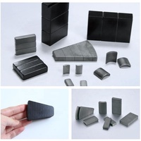 Magnet NdFeB Laminasi untuk Motor, Magnet Tanah Jarang N35SH yang Direkatkan, Magnet Generator Laminasi Neodymium Segmen