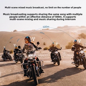 <span class=keywords><strong>Casque</strong></span> de <span class=keywords><strong>moto</strong></span> Q29 pour <span class=keywords><strong>casque</strong></span> 5.5, <span class=keywords><strong>cam</strong></span>éra de tableau de bord Full HD 1080P, interphone, partage de musique, mixage audio universel - Product Image 4