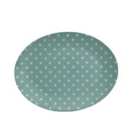 Offre spéciale Vente en gros d'assiettes en mélamine Assiettes à dîner ovales réutilisables en mélamine Ensemble d'assiettes en mélamine lavables au lave-vaisselle