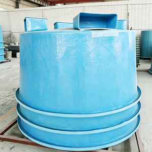 <span class=keywords><strong>Bassin</strong></span> à poissons en fibre <span class=keywords><strong>de</strong></span> verre, <span class=keywords><strong>bassin</strong></span> à koïs, cuve ronde en PRV, réservoir d'aquaculture, vente directe usine, étanche, résistant aux UV, en gros - Product Image 3