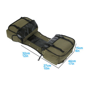 Toile anti-poussière siège arrière selle vélo moto sac Sport voyage Messenger sac à dos pour Tail Pack utilisation - Product Image 5