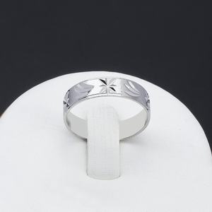 Bague pour femme JXX tendance en cuivre plaqué argent, prix abordable, principalement en laiton - Product Image 2