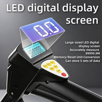 SIKE Roue de mesure de distance industrielle DIY ODM, odomètre numérique mécanique pliable pour la topographie routière et la construction