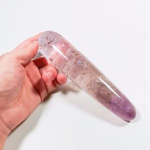 DIY Geschenkidee: Rosa Citrin Schwarzer Obsidian Kristall Massage Rosenquarz Yoni-Stab für Beckenbodentraining - Product Image 1