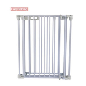 Barrière large extensible cheminée porte de sécurité configurable en métal bébé clôture et garde ignifuge bébé dispositif d'épreuvage - Product Image 5