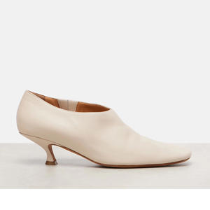 Botas Formales con Estampado, Punta Cuadrada y Tacón Bajo de 3-5 cm, Blancas, Otoño/Invierno 2025, por <span class=keywords><strong>Wowo</strong></span> - Product Image 5