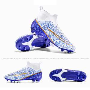 <span class=keywords><strong>Botas</strong></span> de Fútbol Personalizadas con Logotipo, Chimpunes, Pupos, Guayos, Godasse, Crampon, Stud, Tobillo Alto, FG, Invierno, Verano, Entresuela de TPU, para Hombre - Product Image 2