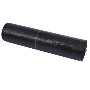 Gardening Ground Cover Black PP Fabric 70g Breathable Horticultural Weed Control <b>Mesh</b> for Orchard Greenhouse Use - Product Image 3