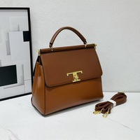 Nouveau Sac à Bandoulière Simple et Élégant 2026 – Sac à Main Uni pour Femme avec Fermeture à Rabat