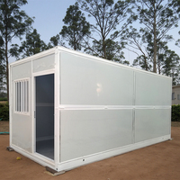 2025 estreno mundial contenedor plegable de Instalación rápida hogar nuevo diseño actualización plegable prefabricado hogar Oficina Hospital Panel sándwich