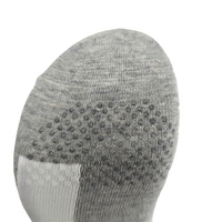 Chaussettes de sport unisexes en coton peigné respirant avec logo personnalisé pour la vente en gros